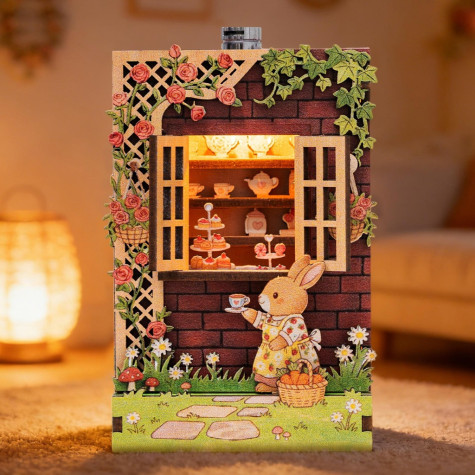 2Kids Toys 3D dřevěná skládačka Magnet Králíčkova cukrárna ~ 2