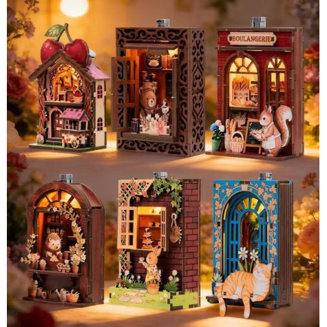 2Kids Toys 3D dřevěná skládačka Magnet Králíčkova cukrárna ~ 3