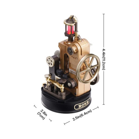 RoboTime 3D mechanická skládačka Morseův telegraf ~ 6