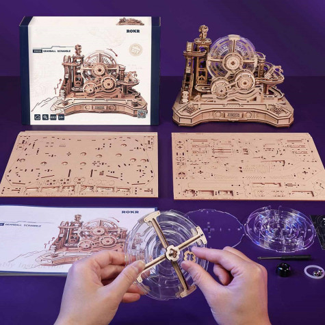 RoboTime 3D mechanická skládačka kuličkové dráhy Výzva ~ 5