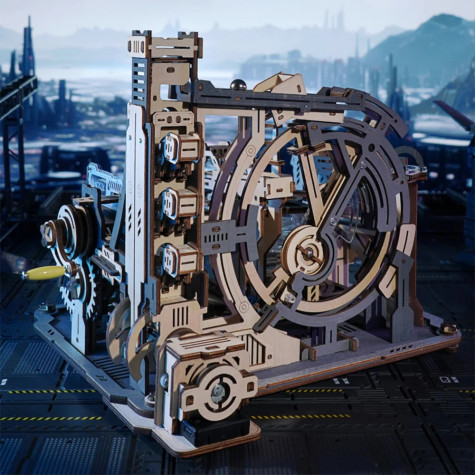 RoboTime 3D mechanická skládačka kuličkové dráhy Kosmodrom ~ 2