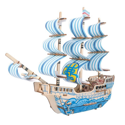 Woodcraft Dřevěné 3D puzzle Loď ze snu