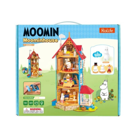 RoboTime 3D puzzle Miniatura domečku Mumínkův domeček ~ 6