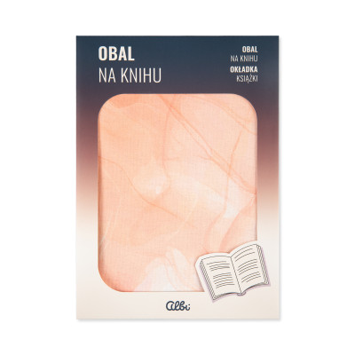 Albi Obal na knihu - Růžový mramor
