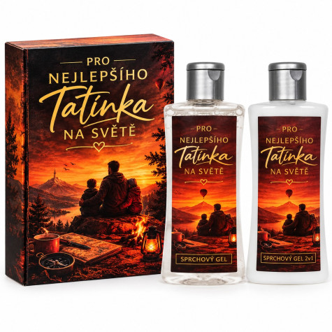 Kosmetická sada kniha - Pro nejlepšího tatínka ~ 1
