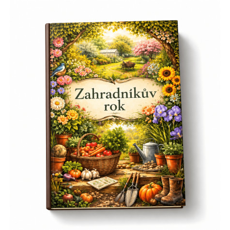 Kosmetická sada kniha - Zahradníkův rok ~ 4