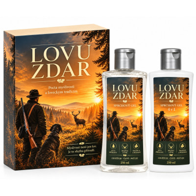 Kosmetická sada kniha - Lovu zdar