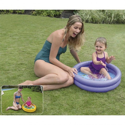 Intex 59409 Bazén dětský nafukovací 61x15cm - fialový