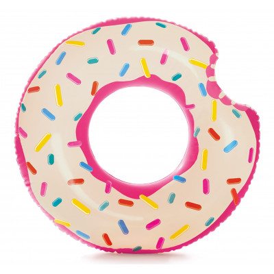 Intex 56265 Nafukovací kruh donut růžový 107cm
