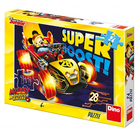 Dino Mickeyho klubík závodník puzzle 24 dílků ~ 1