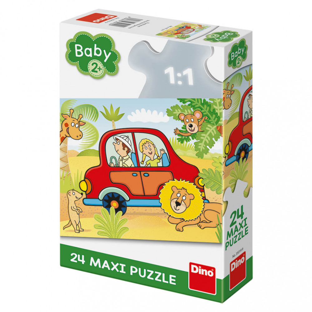 Dino Safari maxi puzzle 24 dílků