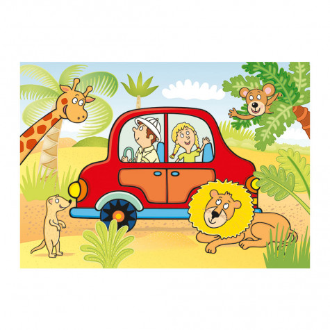 Dino Safari maxi puzzle 24 dílků