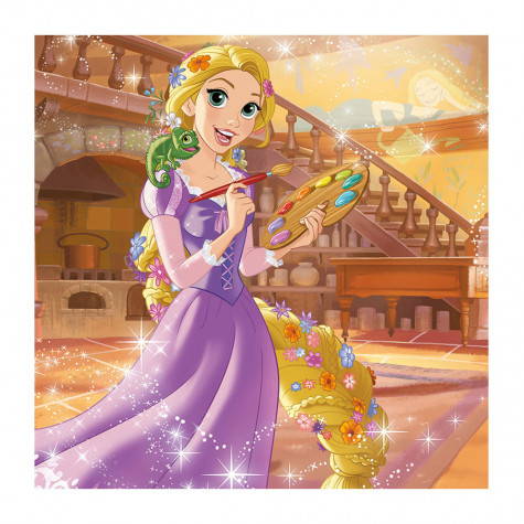 Dino Princezny: Volné odpoledne puzzle 3x55 dílků ~ 2