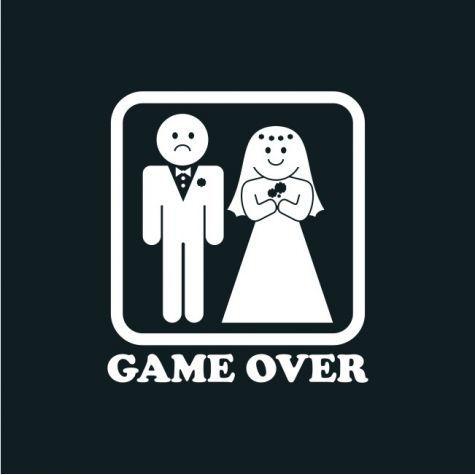 Tričko - GAME OVER - černé