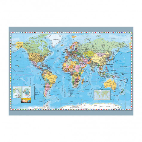 Dino Politická mapa Světa puzzle 1000 dílků
