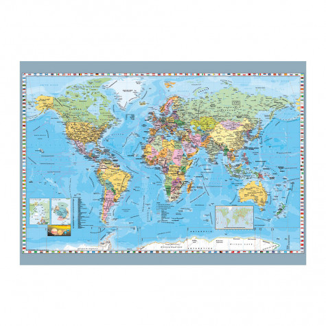 Dino Politická mapa Světa puzzle 1000 dílků ~ 2