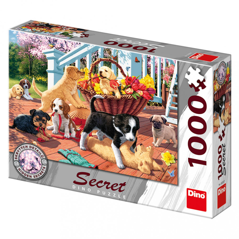 Dino Štěňata secret collection puzzle 1000 dílků