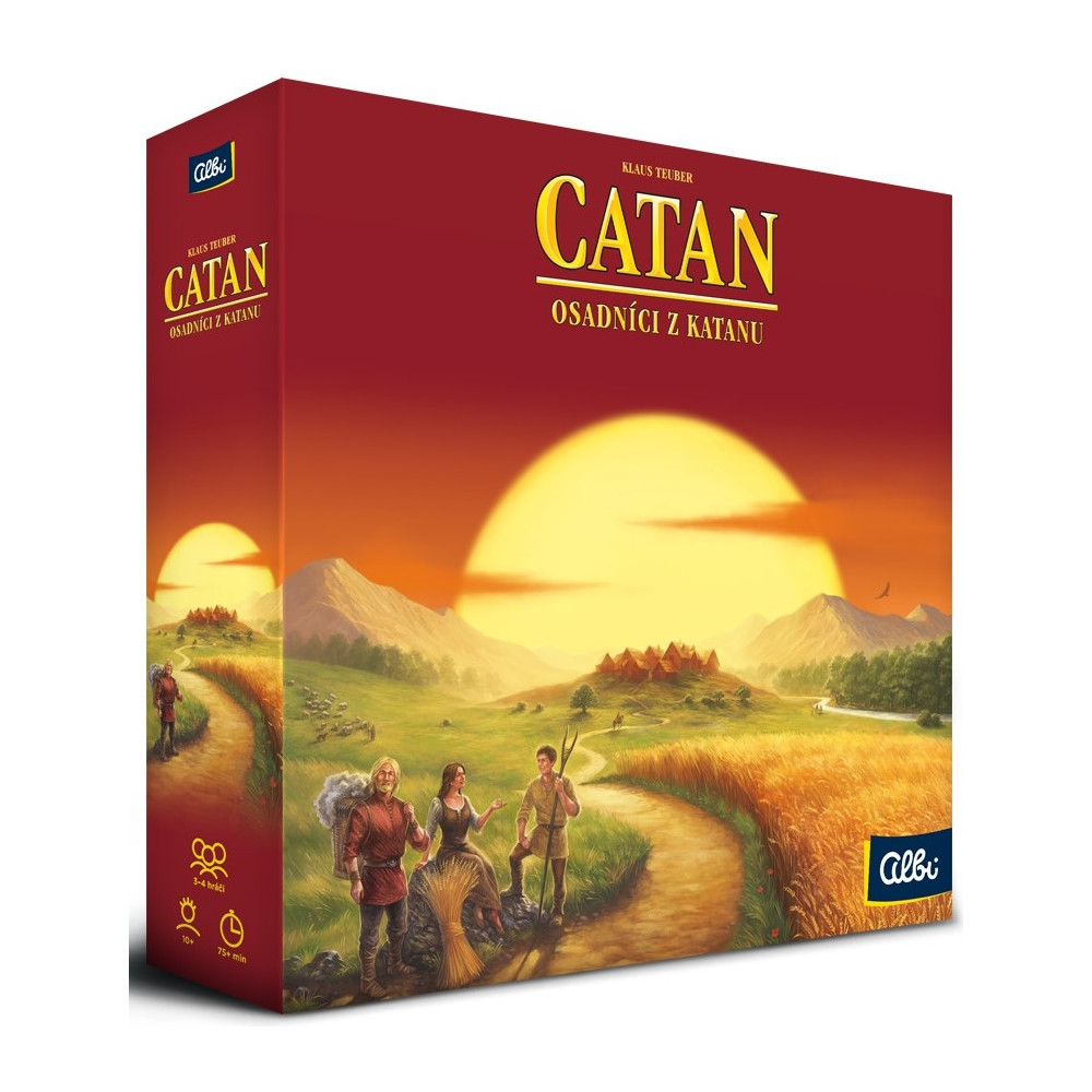 Albi Catan - Osadníci z Katanu - základní hra