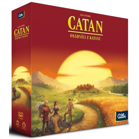 Albi Catan - Osadníci z Katanu - základní hra