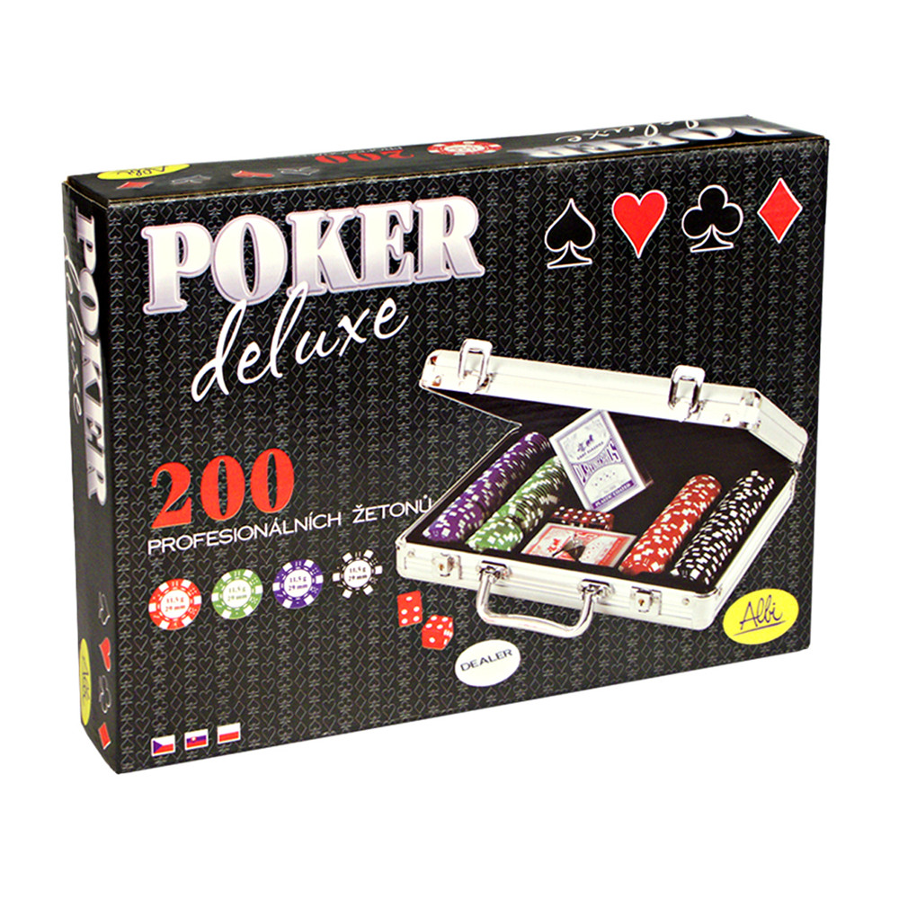 Albi Poker deluxe (200 žetonů)
