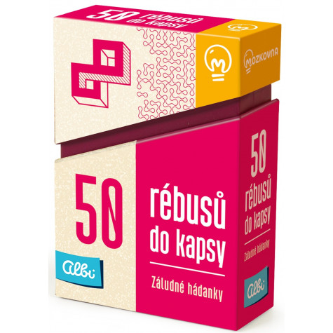 Albi 50 rébusů do kapsy - Záludné hádanky