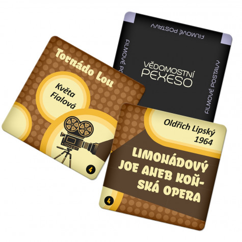 Albi Vědomostní pexeso - Filmové postavy ~ 2