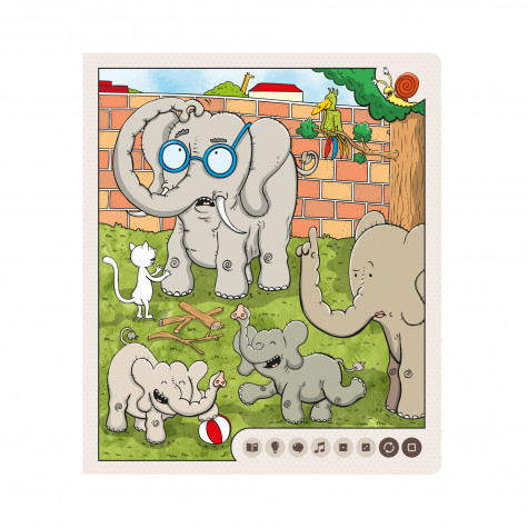 Albi Kouzelné čtení - Kniha Zvířátka v ZOO ~ 3
