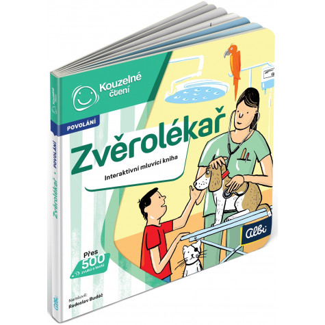 Albi Kouzelné čtení - Minikniha povolání - Zvěrolékař ~ 1