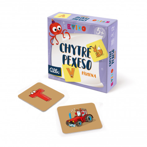 Albi Kvído - Chytré pexeso - Písmena ~ 4