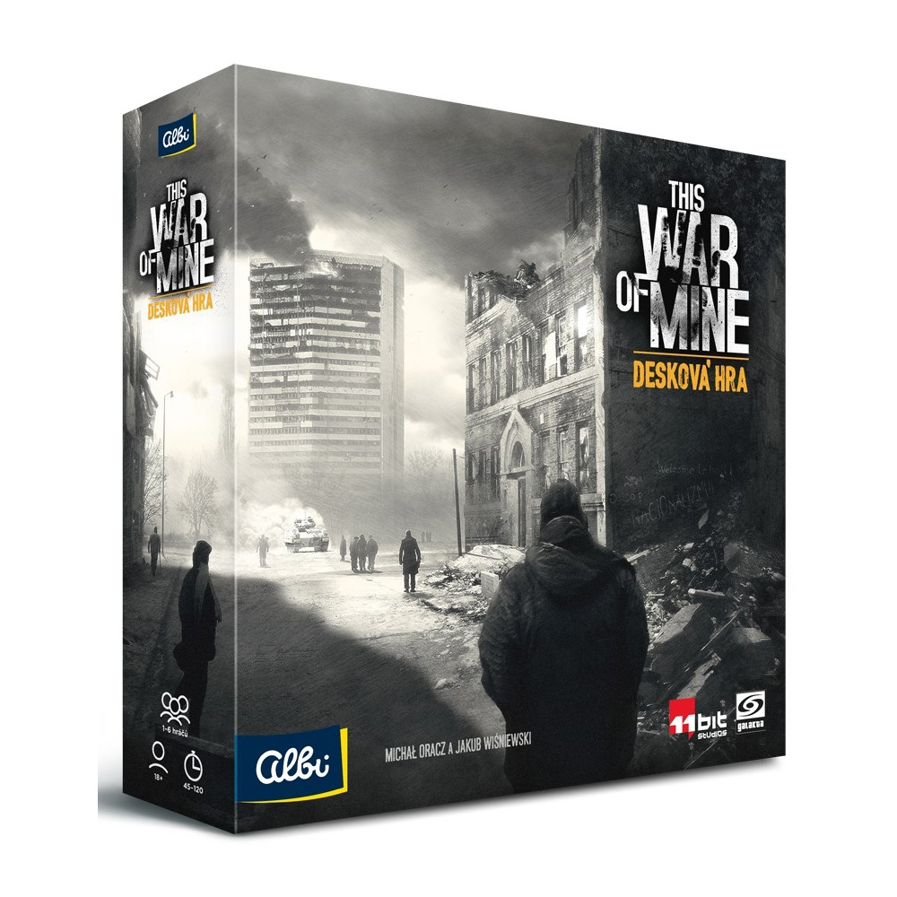 Albi This War of Mine - Desková hra