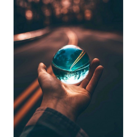 Skleněná fotokoule ~ 5