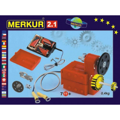 Stavebnice MERKUR 2.1 Elektromotorek