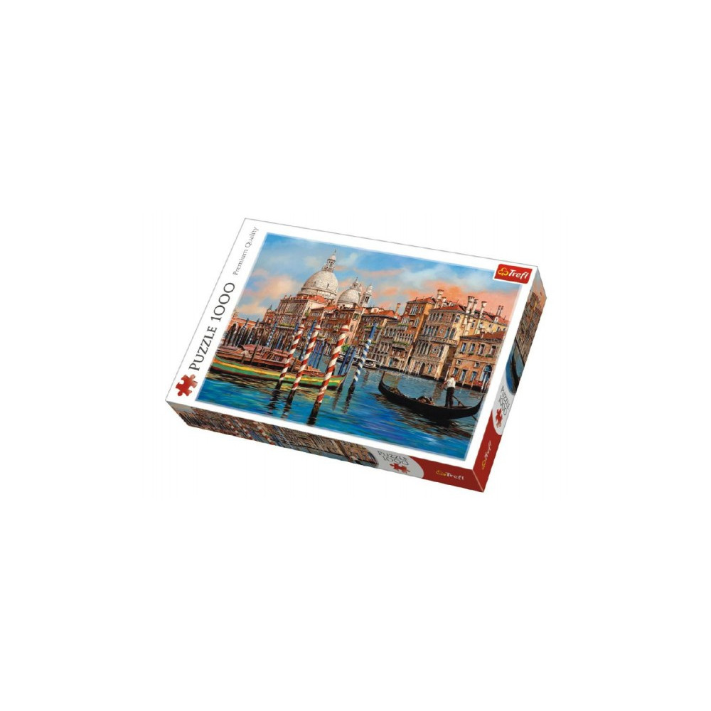 Trefl Puzzle Benátky - Kanál Grande 1000 dílků