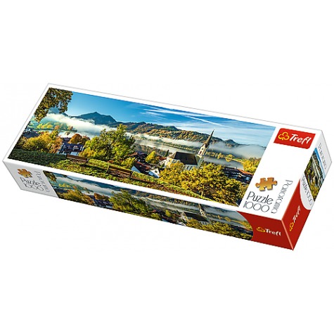 Trefl Puzzle jezero Schliersee panoramic 1000 dílků