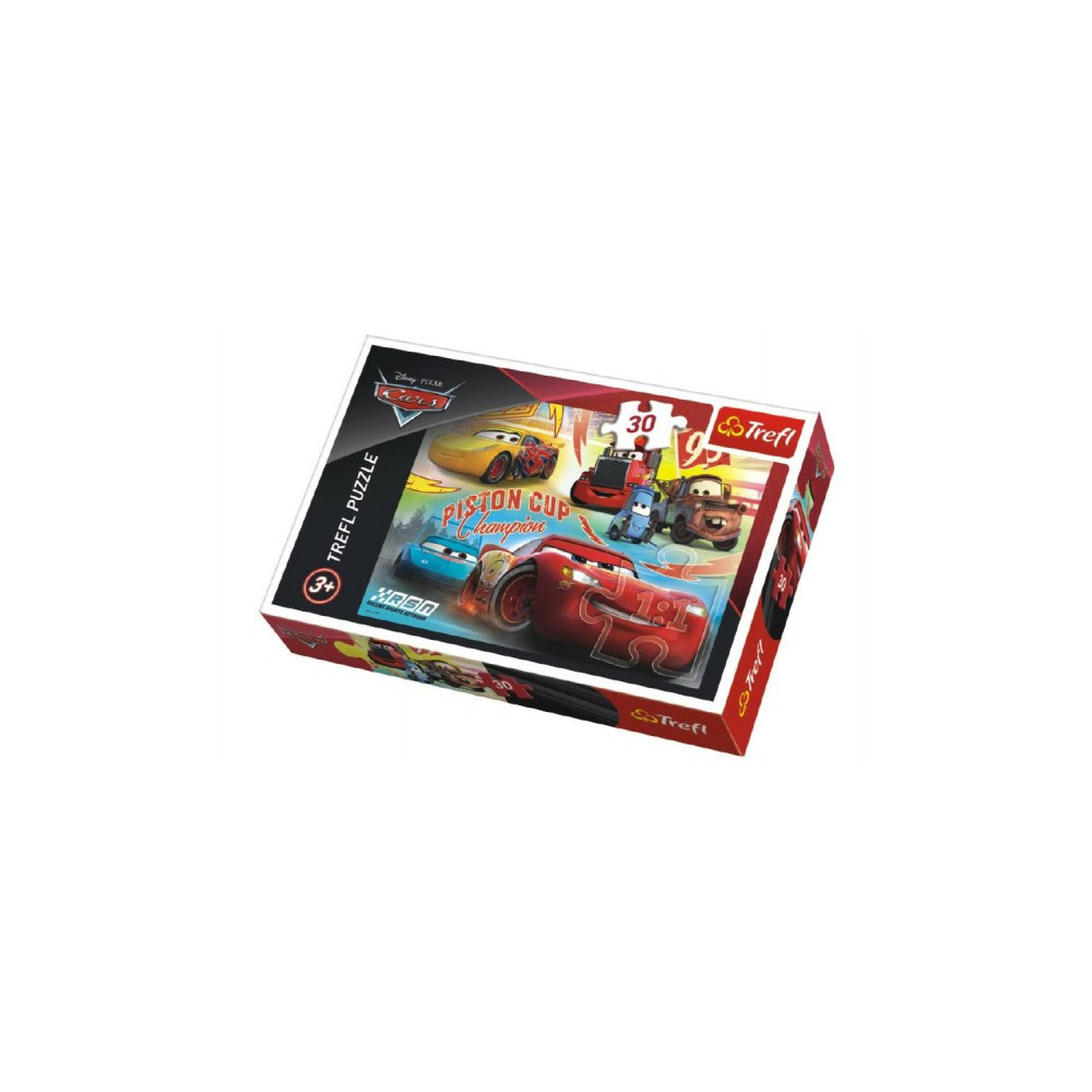 Trefl Puzzle Cars 3/Auta koláž 30 dílků