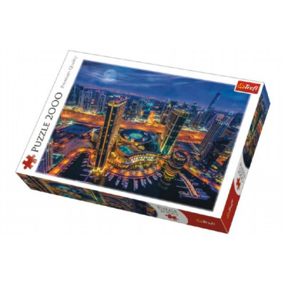 Trefl Puzzle Světla v Dubaji 2000 dílků