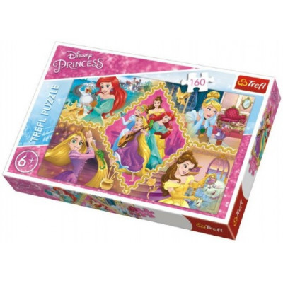 Trefl Puzzle Princezny Disney koláž  160 dílků