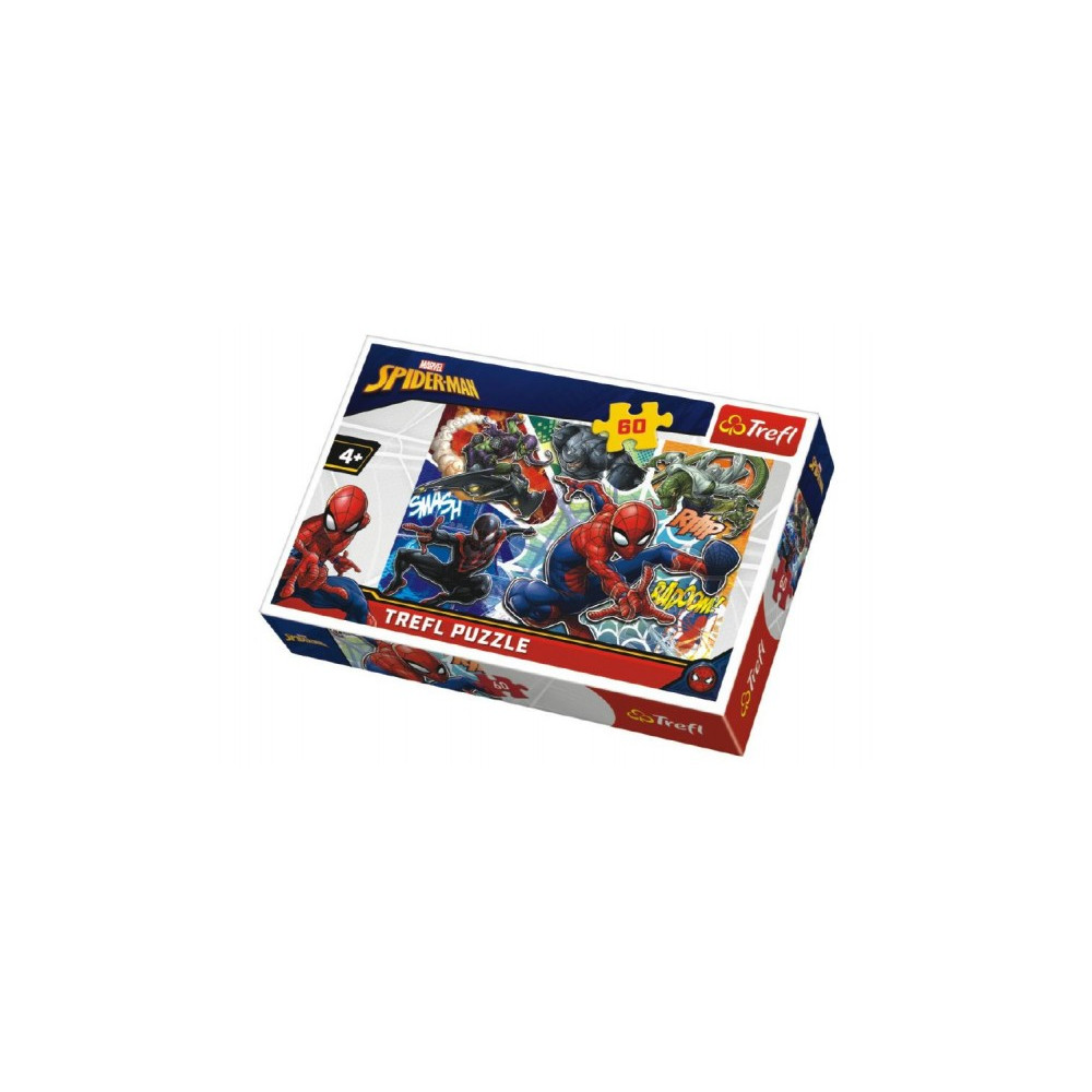 Trefl Puzzle Statečný Spiderman Disney 60 dílků