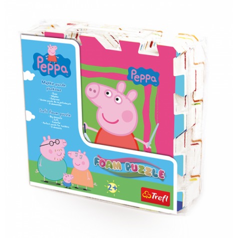 Trefl Pěnové puzzle Peppa Pig 32x32x1cm ~ 2