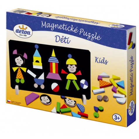 Detoa Magnetické puzzle Děti