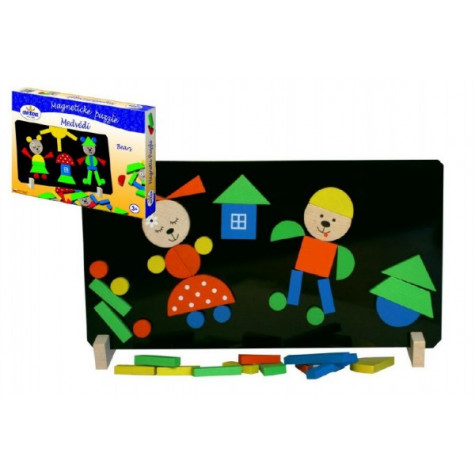 Detoa Magnetické puzzle Medvědi ~ 1