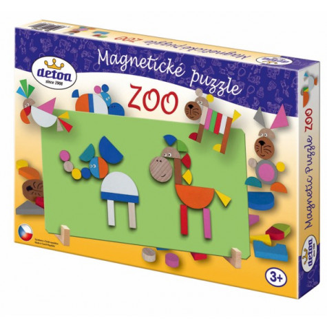 Detoa Magnetické puzzle ZOO