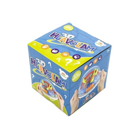 Teddies Hlavolam edukační koule 100 kroků 12cm ~ 4