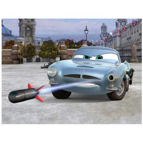 Dino Auta/Cars ve světě dřevěné kostky 12 ks ~ 3