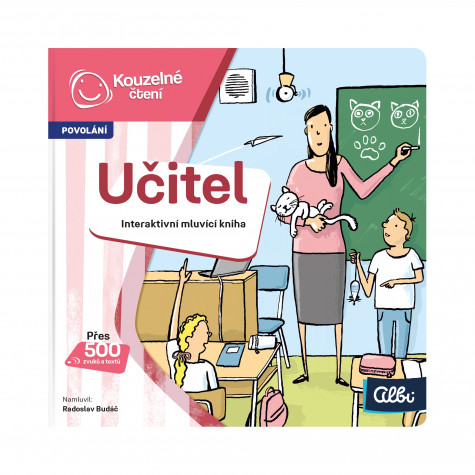 Albi Kouzelné čtení - Minikniha povolání - Učitel ~ 2