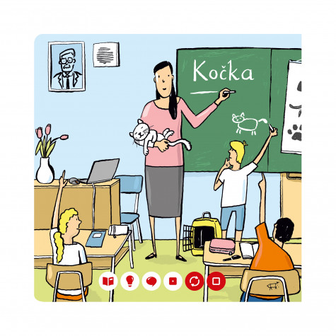 Albi Kouzelné čtení - Minikniha povolání - Učitel ~ 3