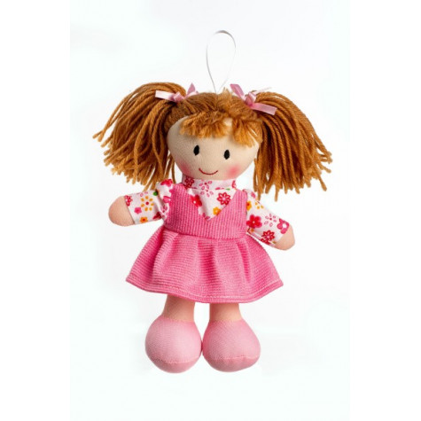 Teddies Panenka Verunka hadrová plyš 20cm česky mluvící ~ 3