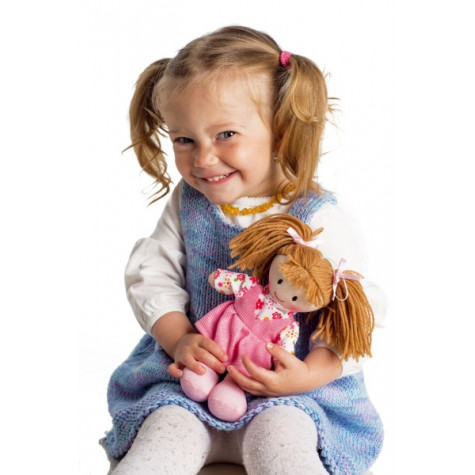 Teddies Panenka Verunka hadrová plyš 20cm česky mluvící ~ 5