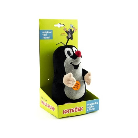 Krtek mluvící plyš 16cm na baterie se zvukem ~ 2