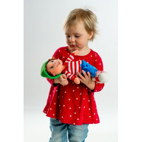 Teddies Panenka kluk Honzík hadrový plyš 30 cm česky mluvící ~ 5